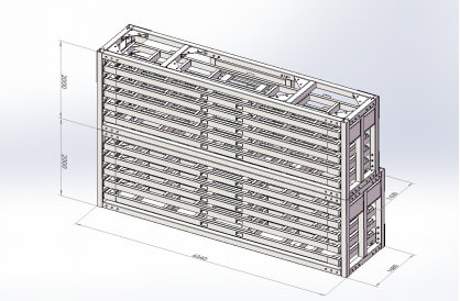 Sheet metal storage system for job shops - Sheet Metal Racks ...