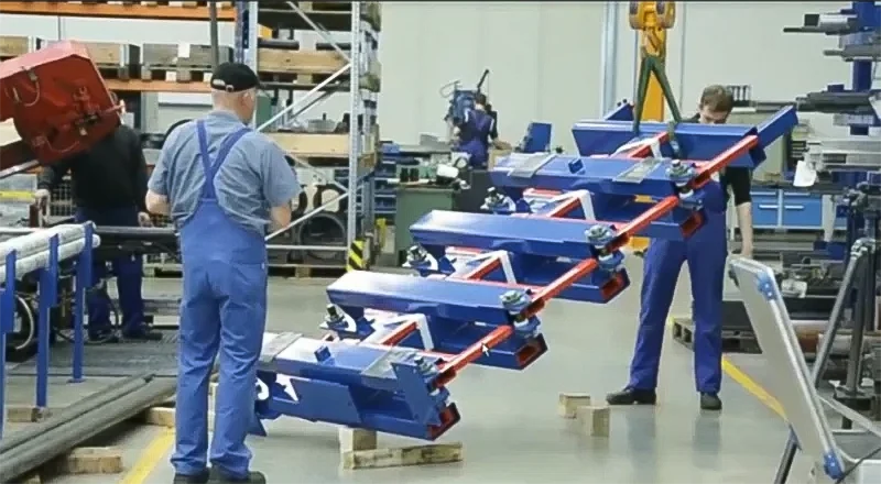 Job shop efficiency roll out cantilever racks - Sheet Metal Racks ...