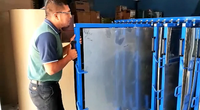 Vertical Sheet Storage System for Job Shop Laser Loading Zones - Sheet ...