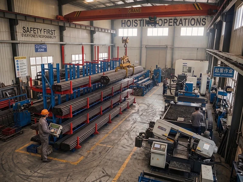double sided roll out cantilever rack 8 1