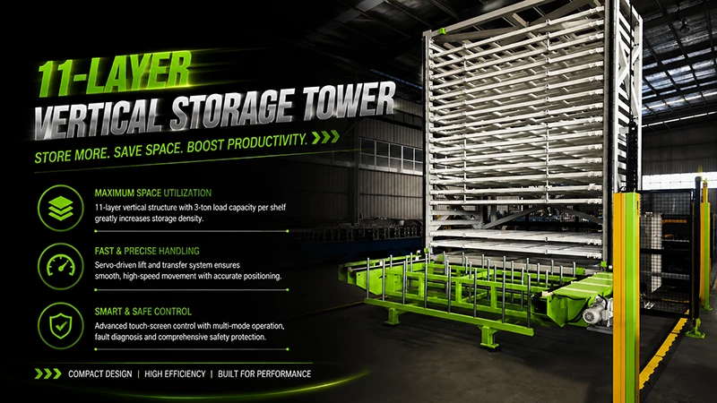 Front safety zone of a sheet storage rack with protective boundary