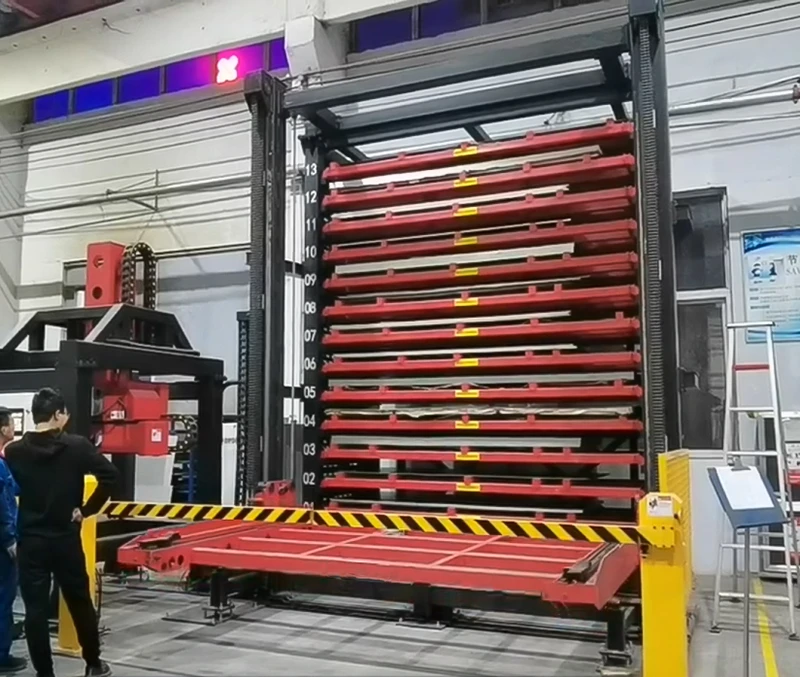 Smrack Safety Fence, Safety Bar, and Intrusion Alarm: Work-Zone Rules for Sheet Storage 5 Automation control module for a servo-driven sheet storage rack