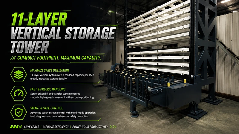 How to Use the Smrack Control System: Teach-In Memory, Fault Diagnosis, and Power-Off Retention 4 Mechanical drive assembly for automated vertical sheet rack movement